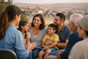 תמיכה קהילתית בנגב למשפחות - מה באמת עוזר