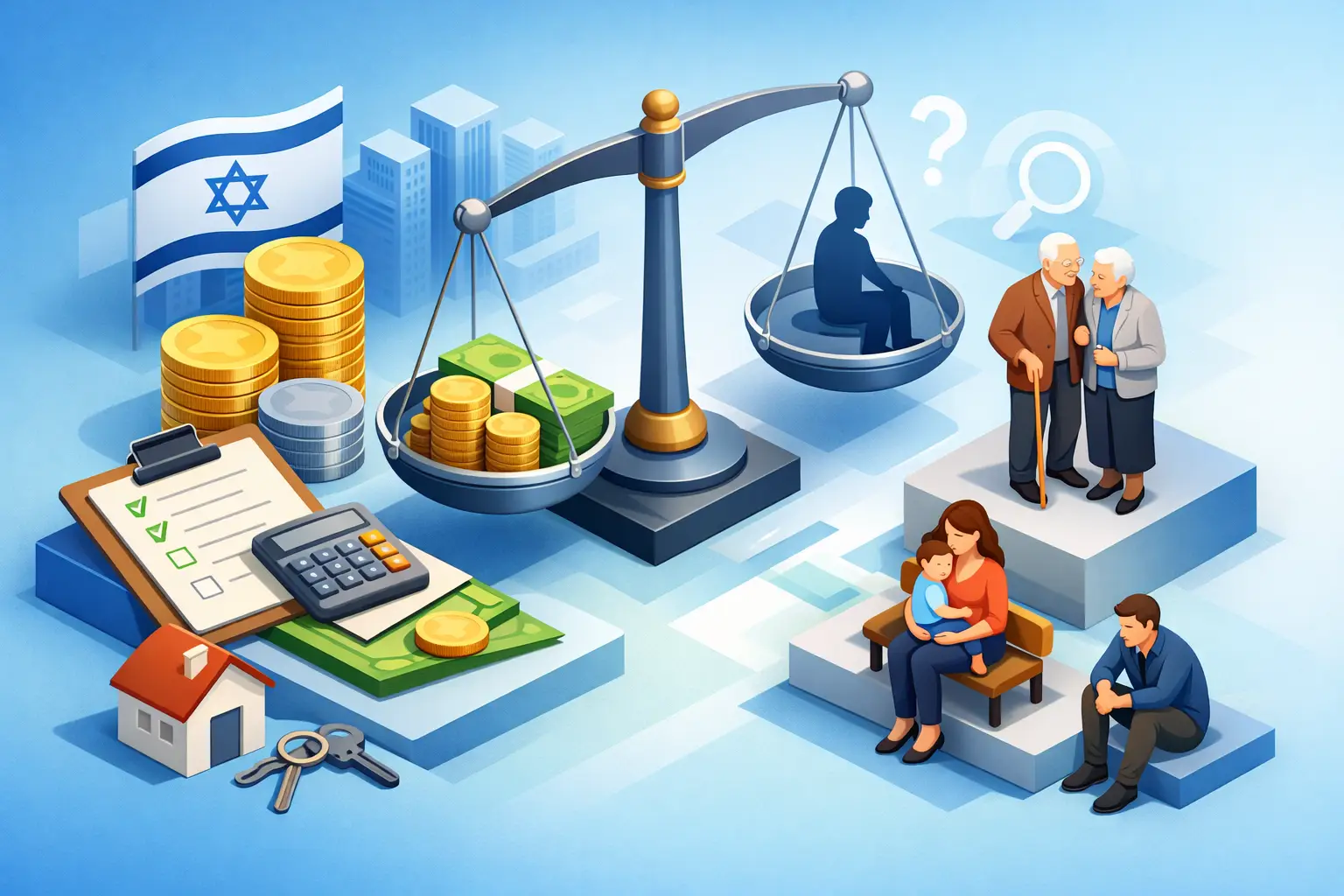 למי מגיעה הבטחת הכנסה בישראל