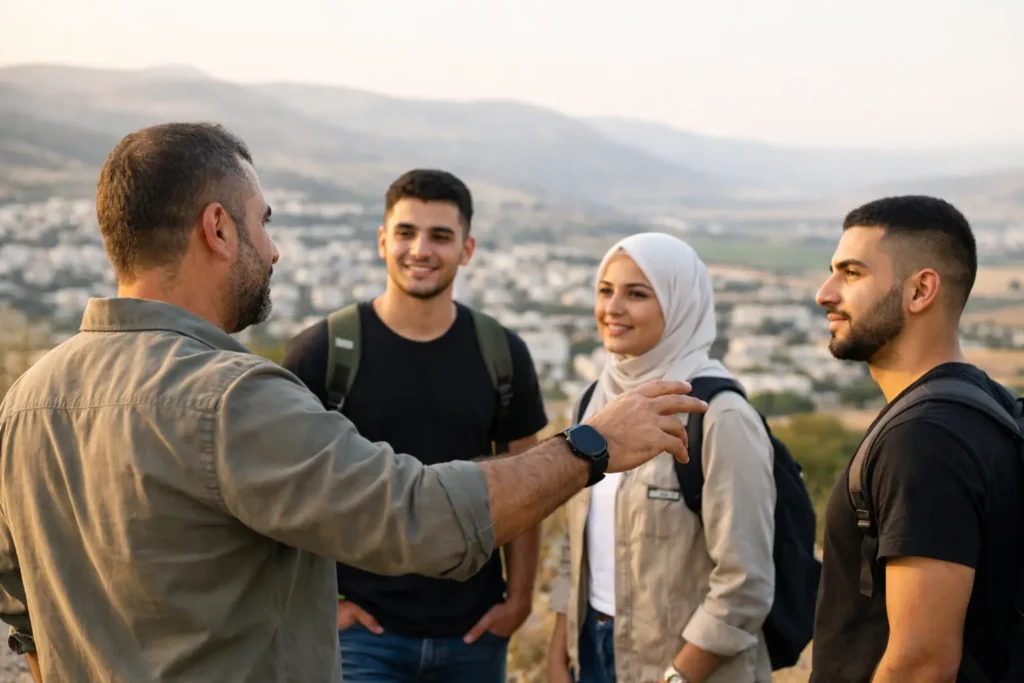פיתוח מנהיגות לצעירים ערבים מתחיל מהשטח